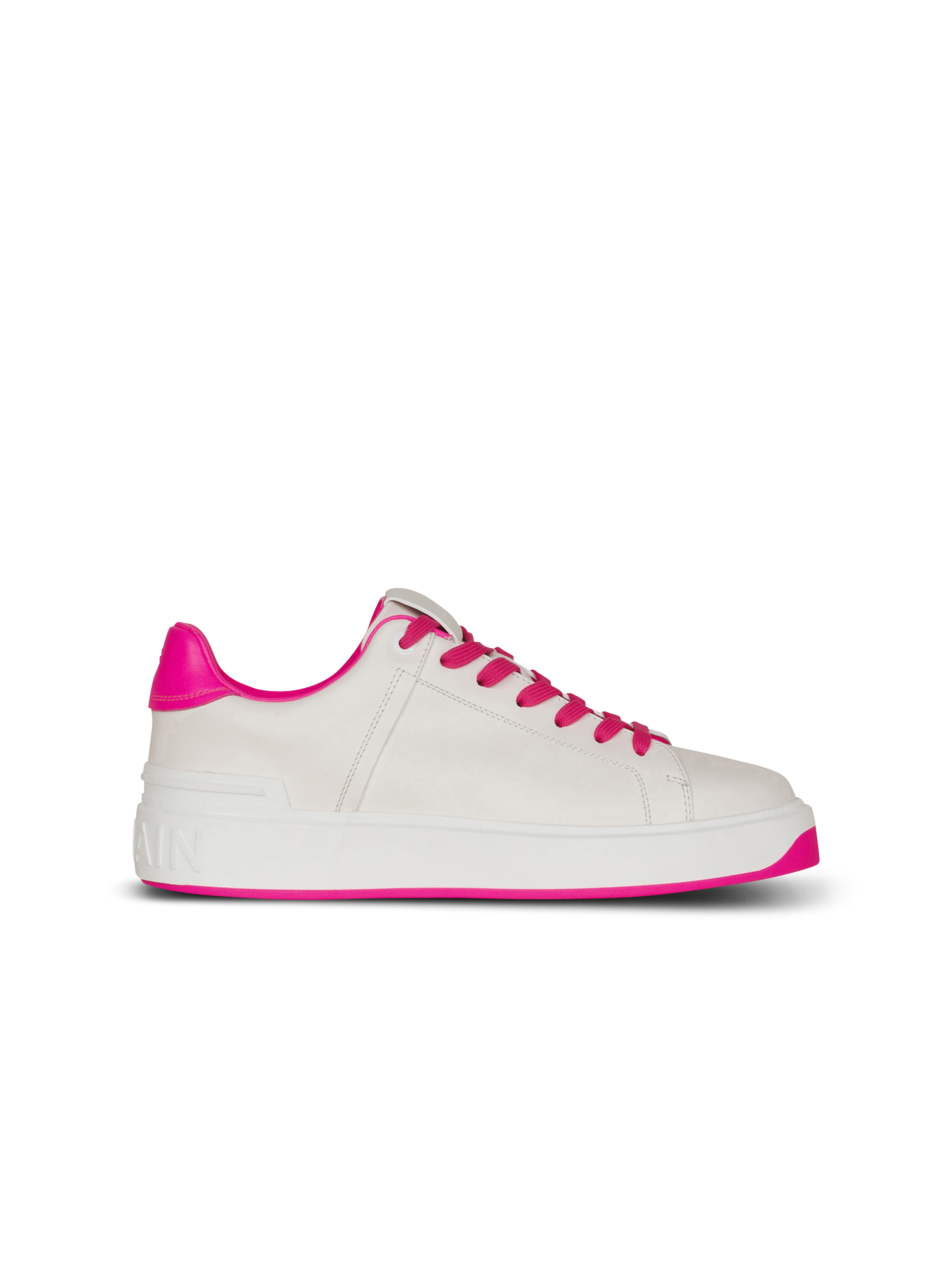 Leather B-Court sneakers, pink